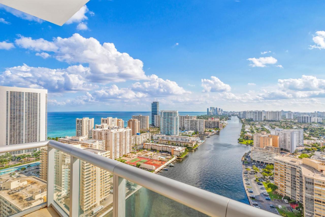 Beachwalk Resort Ph - Dream-Sky Mansion 3Dbr And 3Ba Luxury Penthouse Hallandale Beach Kültér fotó