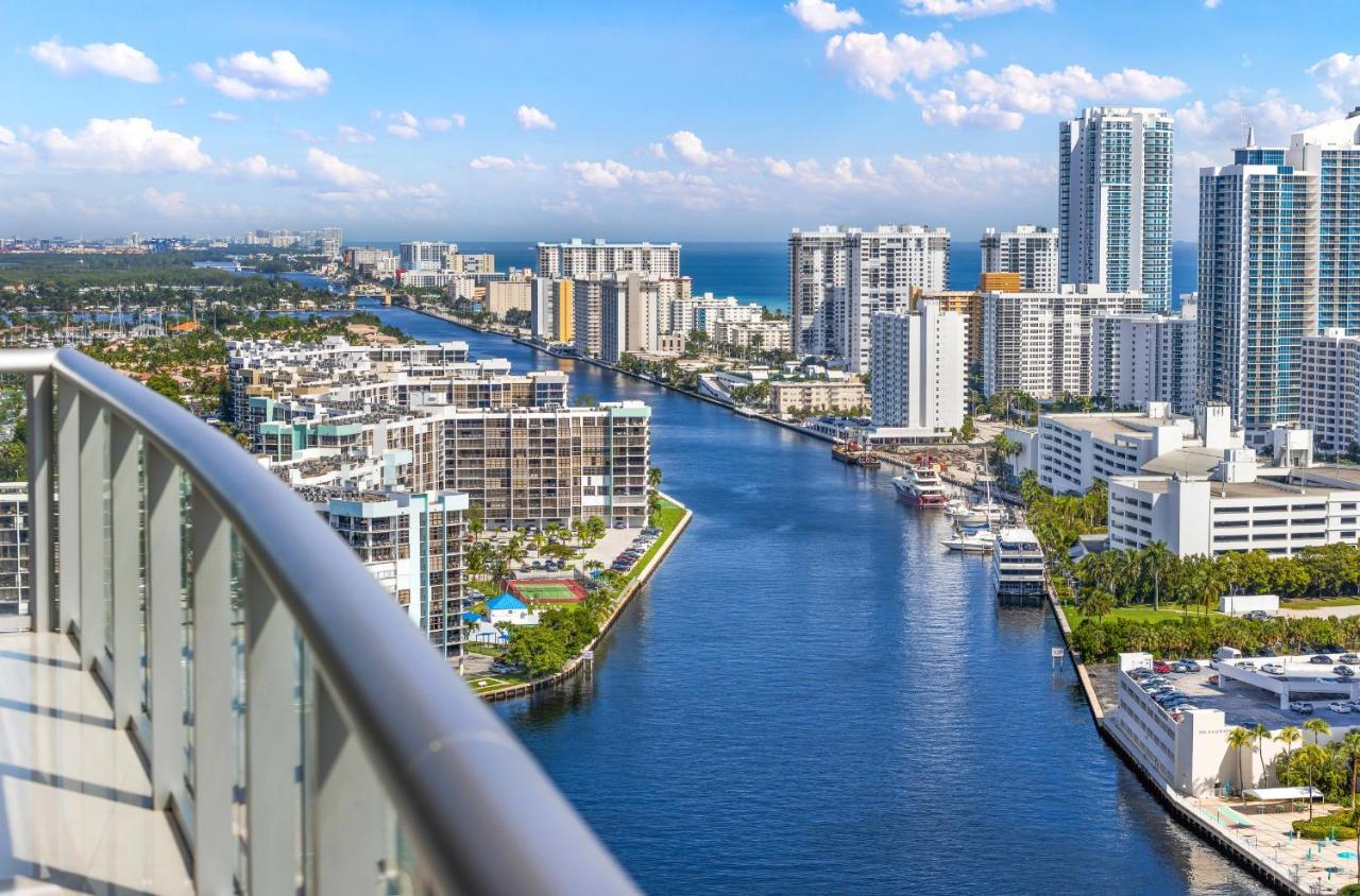 Beachwalk Resort Ph - Dream-Sky Mansion 3Dbr And 3Ba Luxury Penthouse Hallandale Beach Kültér fotó