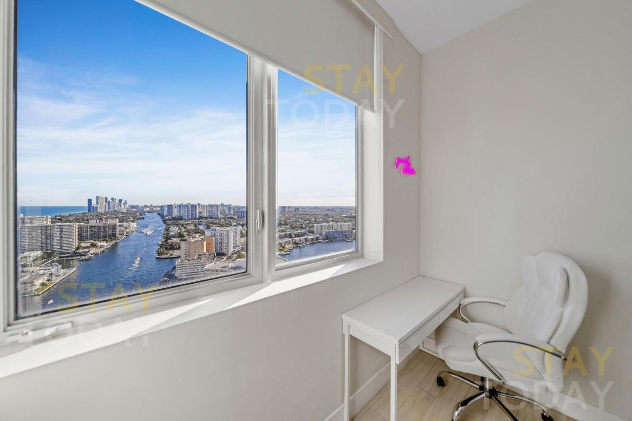Beachwalk Resort Ph - Dream-Sky Mansion 3Dbr And 3Ba Luxury Penthouse Hallandale Beach Kültér fotó
