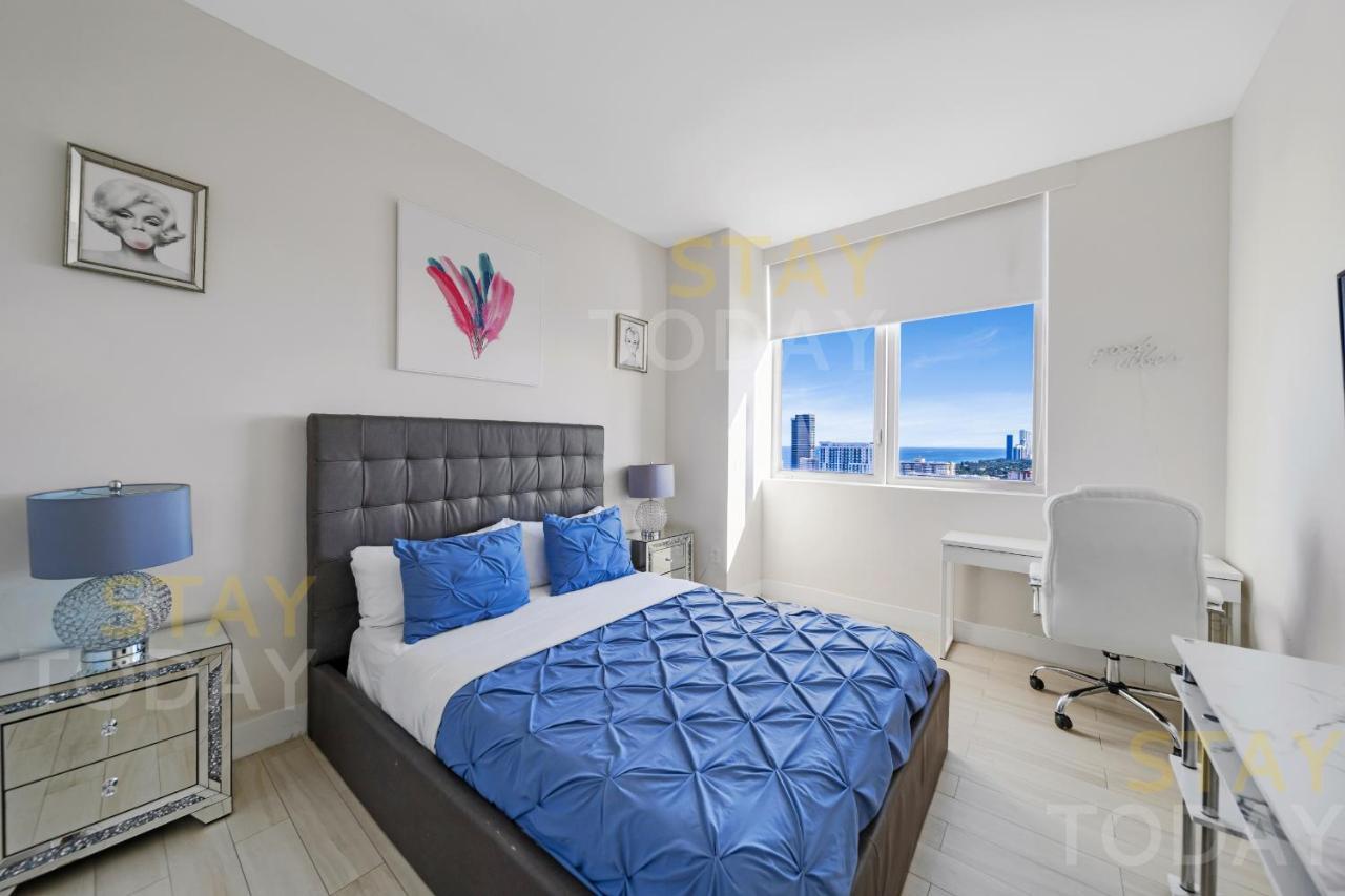 Beachwalk Resort Ph - Dream-Sky Mansion 3Dbr And 3Ba Luxury Penthouse Hallandale Beach Kültér fotó