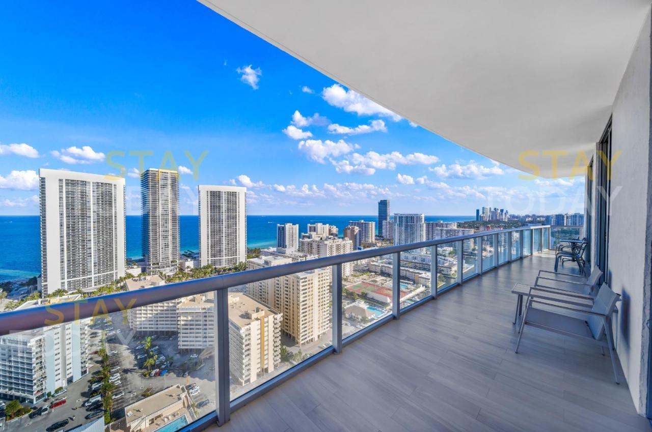 Beachwalk Resort Ph - Dream-Sky Mansion 3Dbr And 3Ba Luxury Penthouse Hallandale Beach Kültér fotó