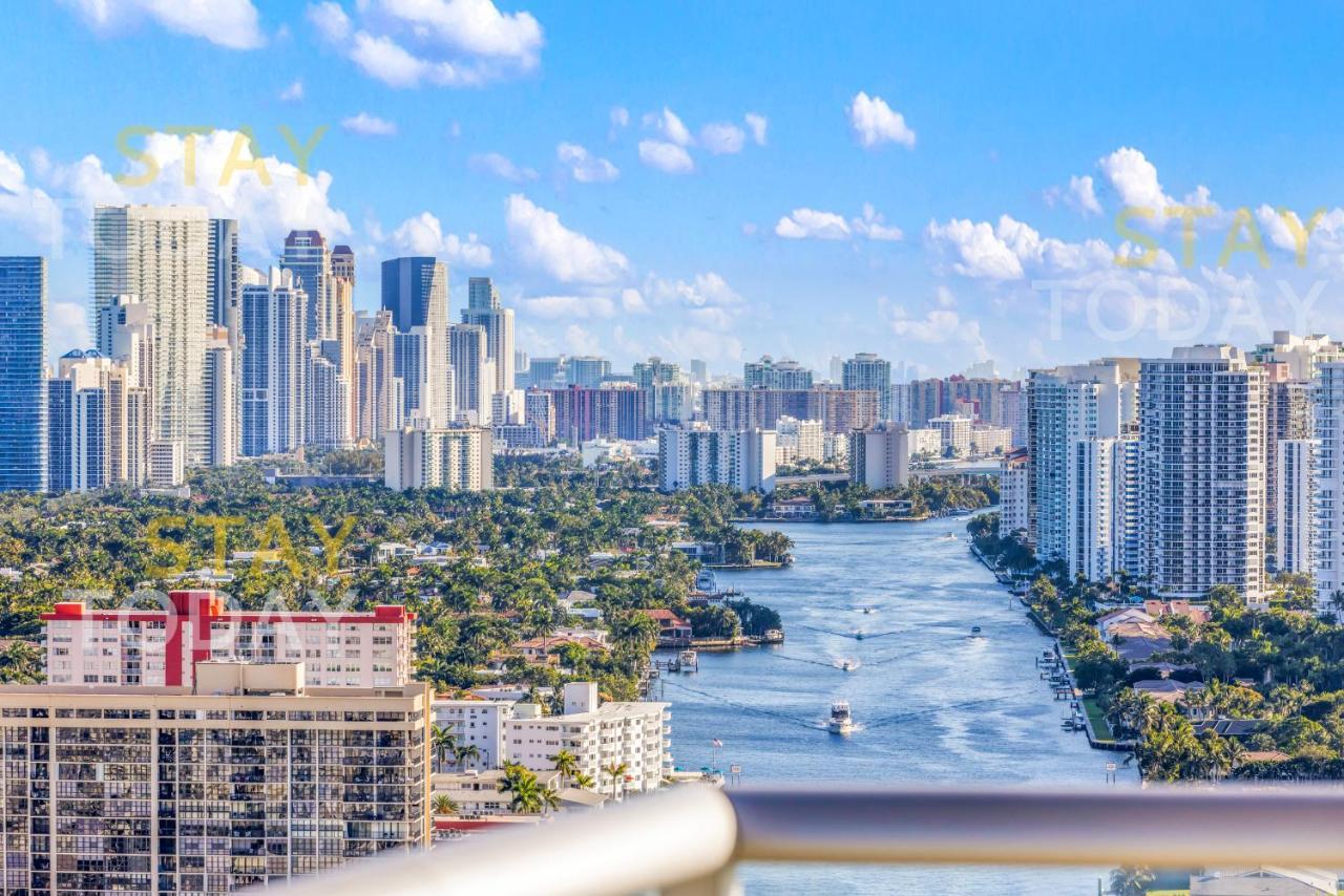 Beachwalk Resort Ph - Dream-Sky Mansion 3Dbr And 3Ba Luxury Penthouse Hallandale Beach Kültér fotó
