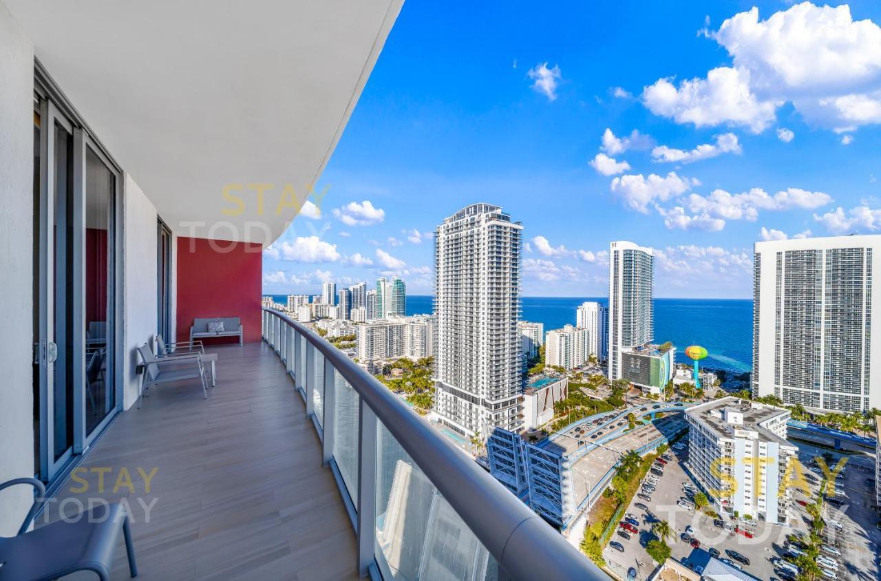 Beachwalk Resort Ph - Dream-Sky Mansion 3Dbr And 3Ba Luxury Penthouse Hallandale Beach Kültér fotó