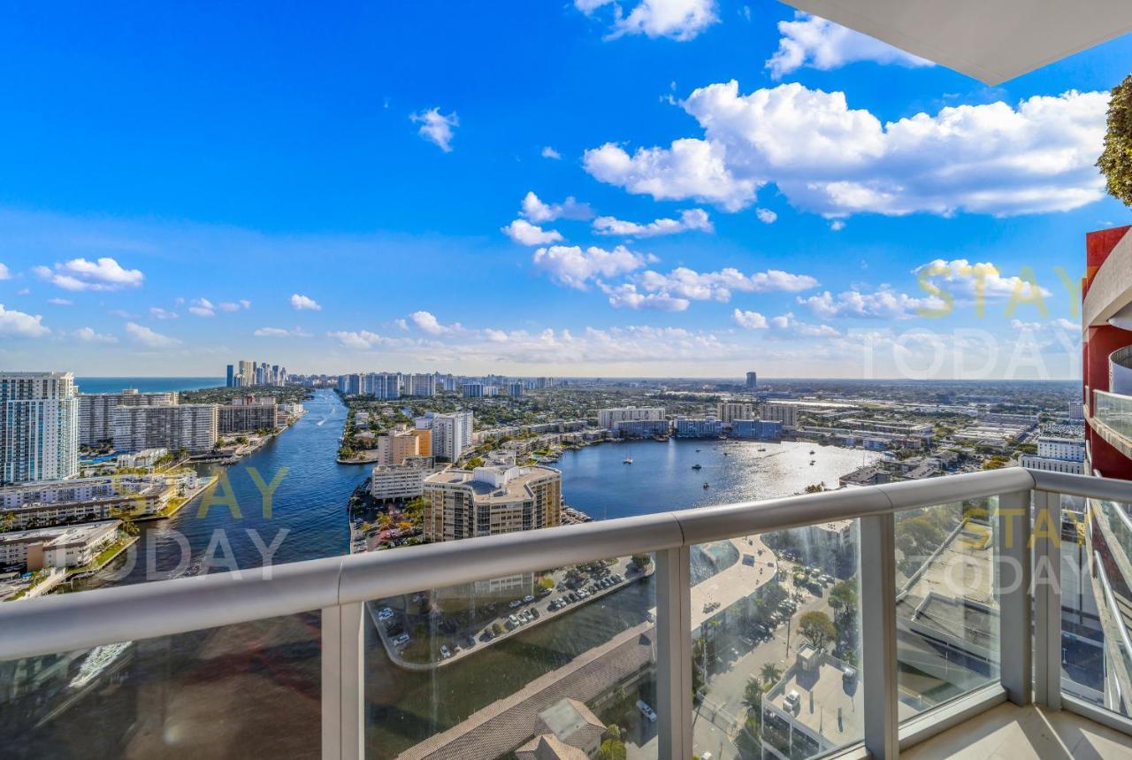 Beachwalk Resort Ph - Dream-Sky Mansion 3Dbr And 3Ba Luxury Penthouse Hallandale Beach Kültér fotó